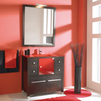 ▷ Mueble de Baño Alba 60 cm. 2 cajones, Mudeba