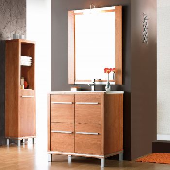 ▷ Mueble de Baño Alba 60 cm. 2 cajones, Mudeba