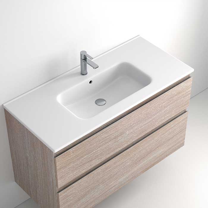 Lavabo Encastrado Aire Porcelana