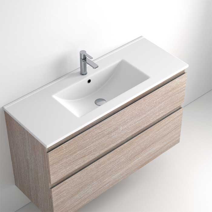 Lavabo Encastrado Plus Porcelana Fondo Reducido